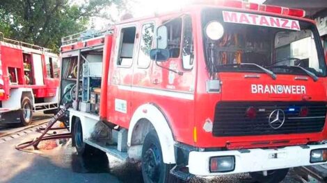 Bomberos Voluntarios de La Matanza sin apoyo municipal