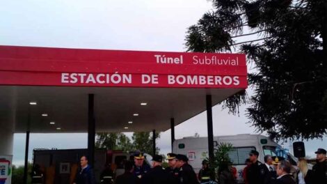 El Túnel Subfluvial ya tiene Estación de Bomberos propia