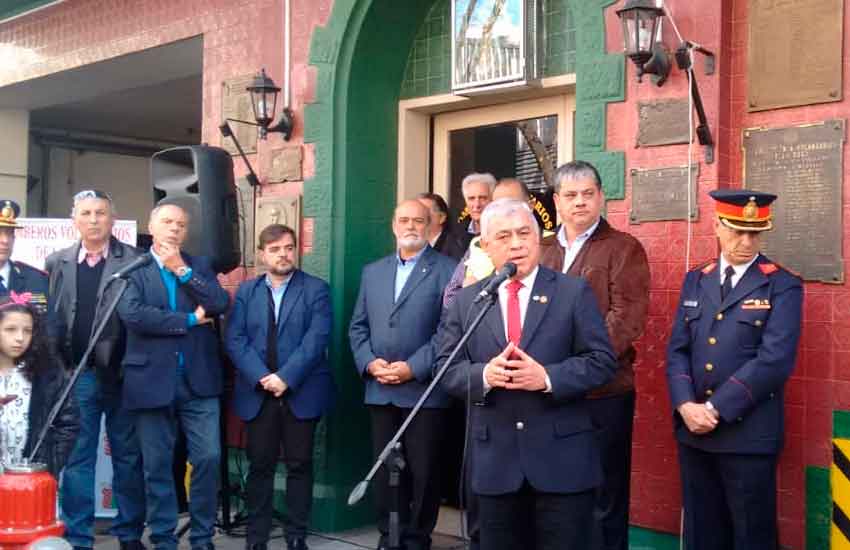 Día Nacional del Bombero Voluntario en La Boca