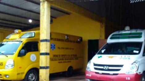 Bomberos Amarillos recibieron donación de una ambulancia