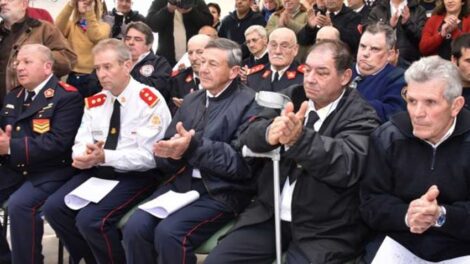 Entregaron pensiones graciables a bomberos voluntarios pampeanos