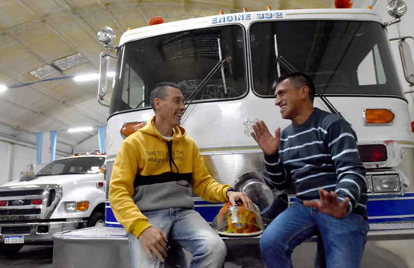 Le salvó la vida y hoy son amigos inseparables