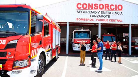 Un nuevo camión de bomberos se sumará a la dotación del Parque Sur