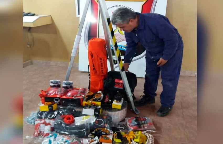 Bomberos Voluntarios de Centenario incorporó nuevo equipamiento
