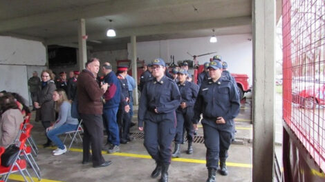 Bomberos de Monte Caseros conmemoró su 40° aniversario