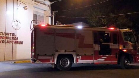 Bomberos de Casilda abandonaron incendio por falta de apoyo policial