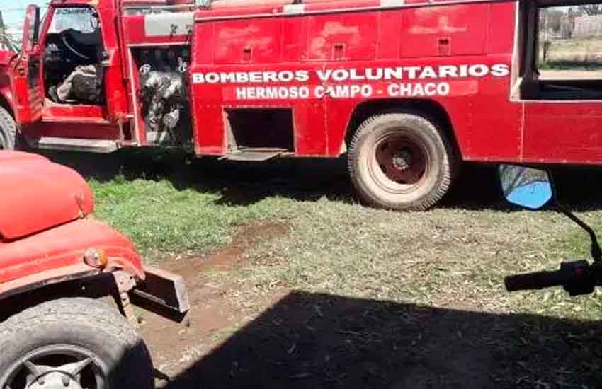 Robaron el cuartel de Bomberos Voluntarios de Hermoso Campo