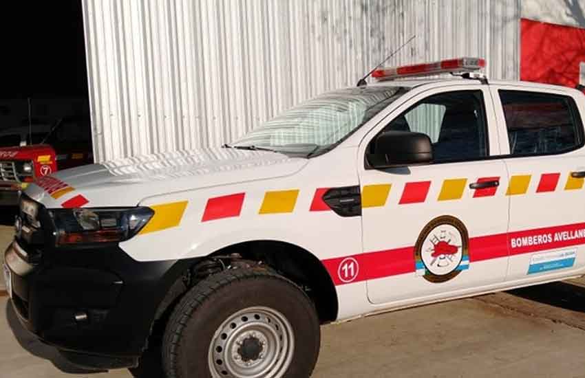 Bomberos de Avellaneda adquirieron camioneta para ataque rápido