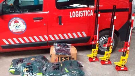 Bomberos Voluntarios de Barrancas sigue sumando equipamiento