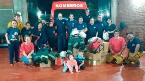 15 años de los Bomberos Voluntarios de Campo Grande