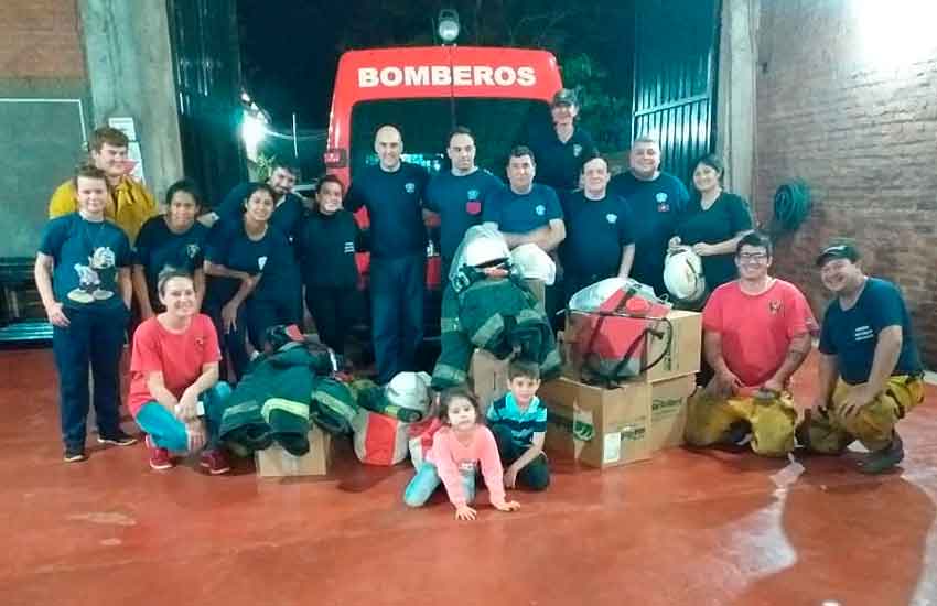 15 años de los Bomberos Voluntarios de Campo Grande