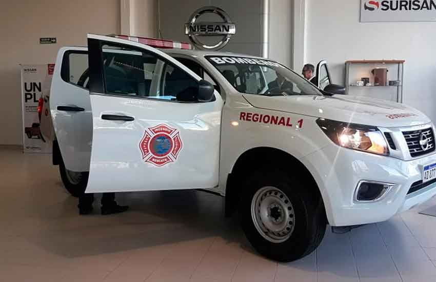 Bomberos de Puerto Pirámides incorporan nueva unidad