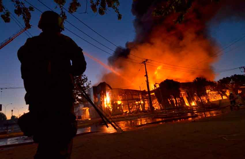 Situación general del trabajo de Bomberos de Chile