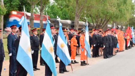 Bomberos Voluntarios de Oncativo celebraron su aniversario