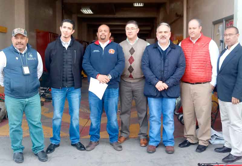 Entregan equipo al Cuerpo de Bomberos Voluntarios de Nogales