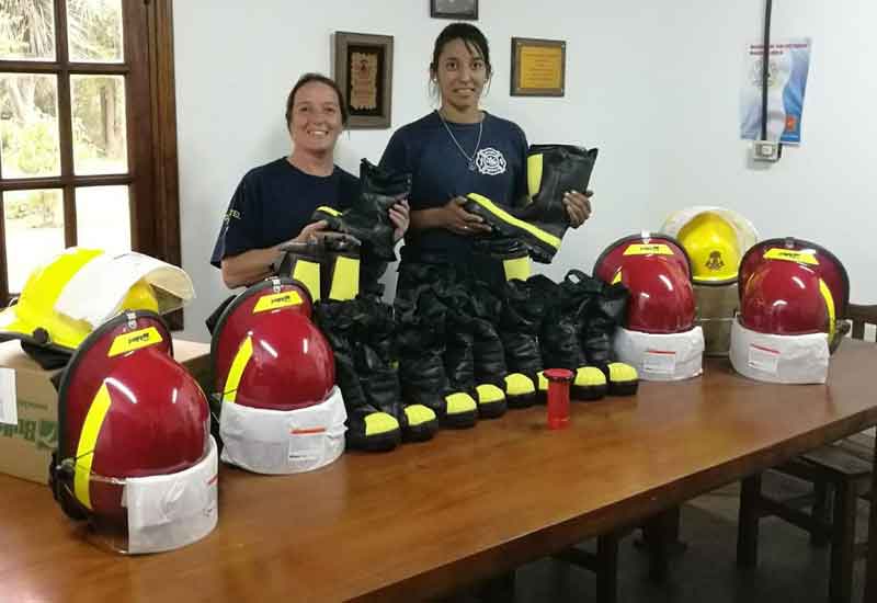 Bomberos Voluntarios Sierra de los Padres con nuevos equipos