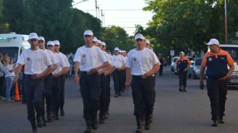 6º Encuentro provincial de Cadetes de Bomberos Voluntarios