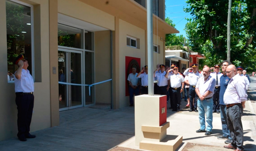 Bomberos Voluntarios  de Marcos paz inauguró anexo