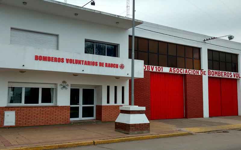 Nuevos equipos de Bomberos Voluntarios de Rauch