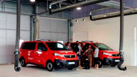 Bomberos de Casetas estrena sus nuevas instalaciones