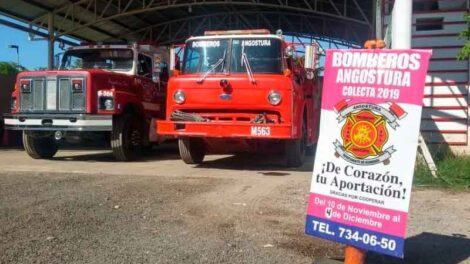 Bomberos Angostura está lejos de alcanzar la meta en su colecta