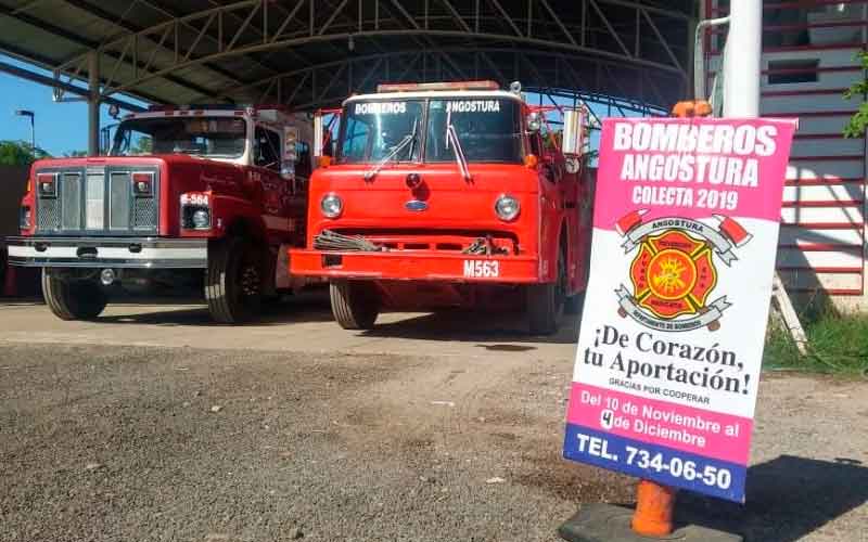 Bomberos Angostura está lejos de alcanzar la meta en su colecta