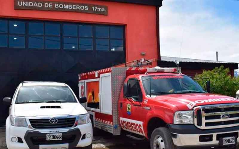 Nuevo vehículo para el Cuartel de Bomberos de El Chaltén