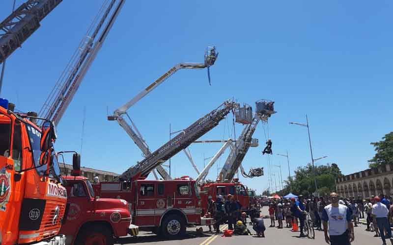 Se realizó el domingo la Expo Bomberos 2019