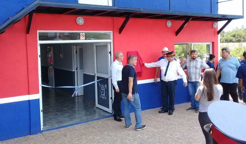 Nuevo cuartel de Bomberos Voluntarios de Comandante Andresito