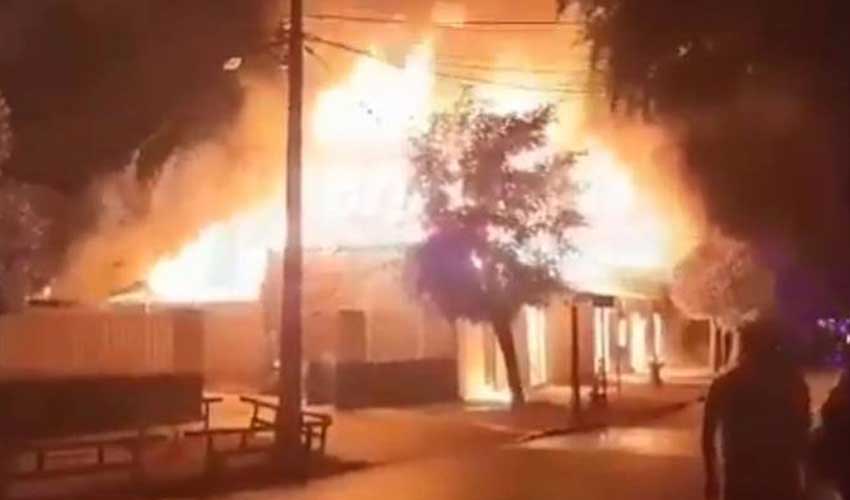 Incendio afecta a tres viviendas en la comuna de Doñihue