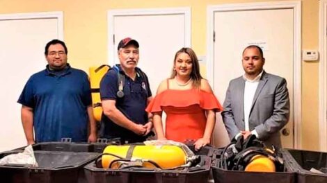 Bomberos Voluntarios de Río Bravo reciben equipo