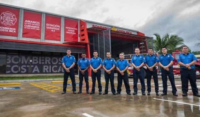 Bomberos de Sarapiquí con nuevas y modernas instalaciones