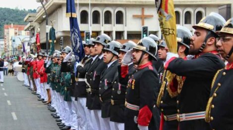 Cuerpo de Bomberos de Temuco celebró su aniversario 121