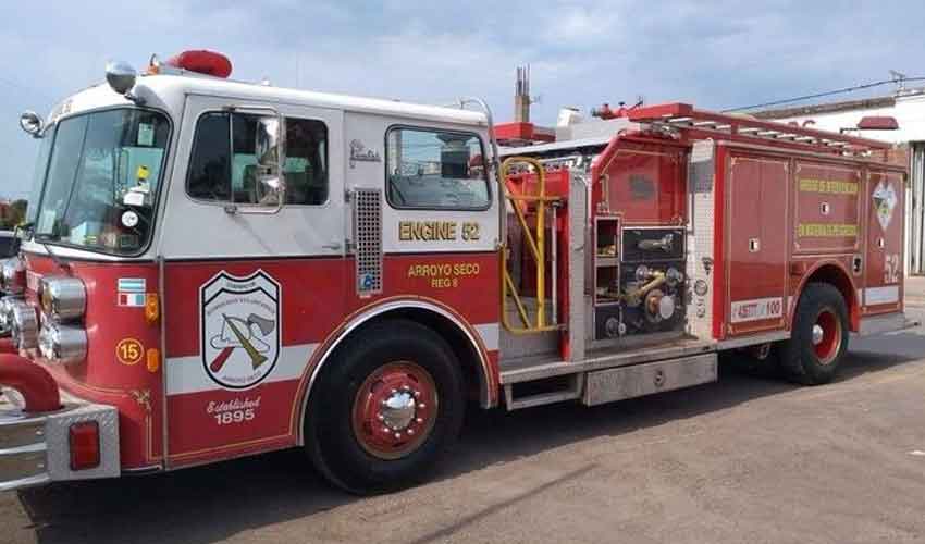 Autobomba para bomberos voluntarios de Maimará