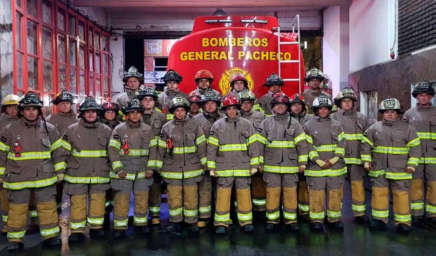 Bomberos de General Pacheco con nuevos equipos