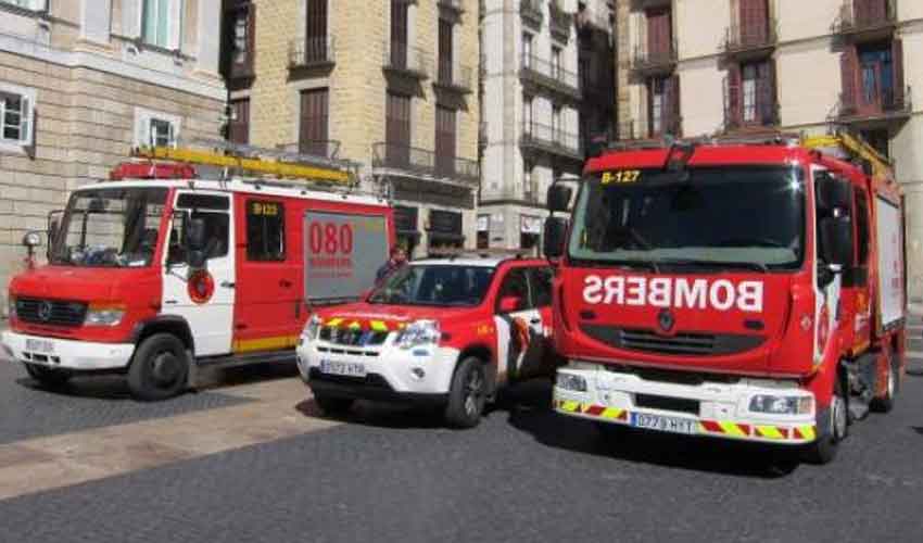 Un bombero es el séptimo contagiado en el El Ayuntamiento de Barcelona