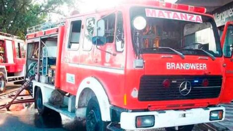 Bomberos de La Matanza piden insumos para protegerse del covid-19