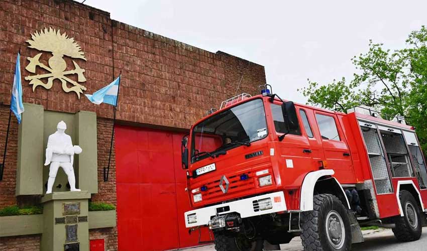 Bomberos manifestaron «sorpresa y dolor» por la actitud de un vecino