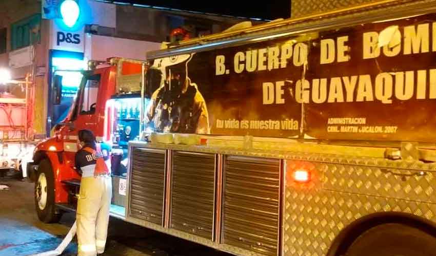 Bombero de Guayaquil fallece por Covid-19