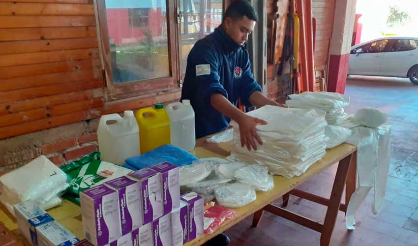 Bomberos Voluntarios de Montecarlo recibió la importante donación