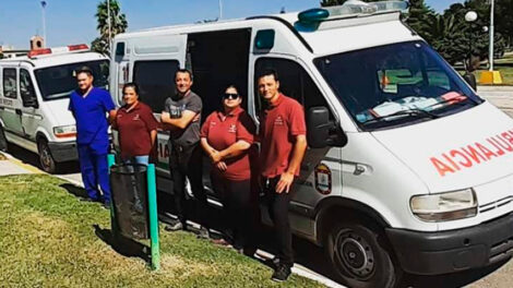 Compraron ambulancias para hacerle frente a la pandemia