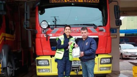 Personal del SAMU en Santa Cruz reside en compañía de Bomberos