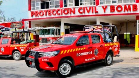 Dos elementos de Bomberos de Tehuacán podrían tener coronavirus