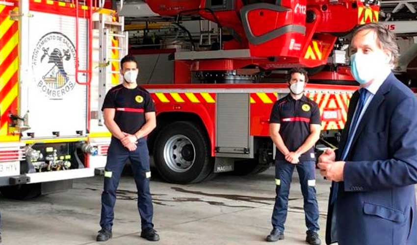 El parque de bomberos de Salamanca cumple 25 años