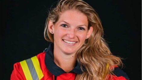 Primera bombera de España instructora de alto nivel