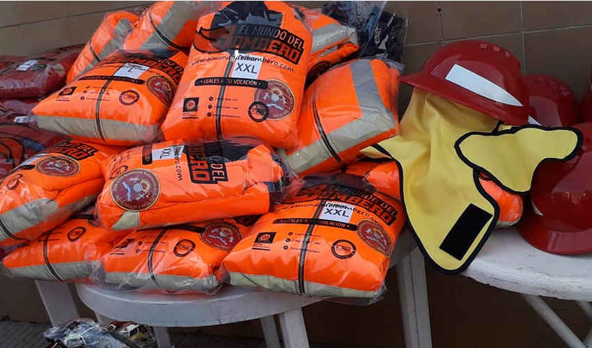 Nuevos equipos para Bomberos Voluntarios de Bella Vista