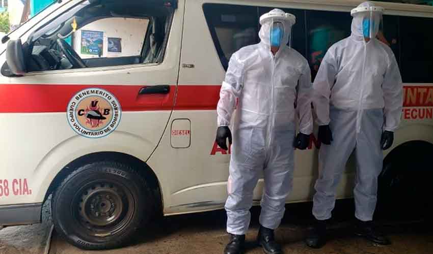 Bomberos cierran instalaciones en Ayutla por contagio de coronavirus