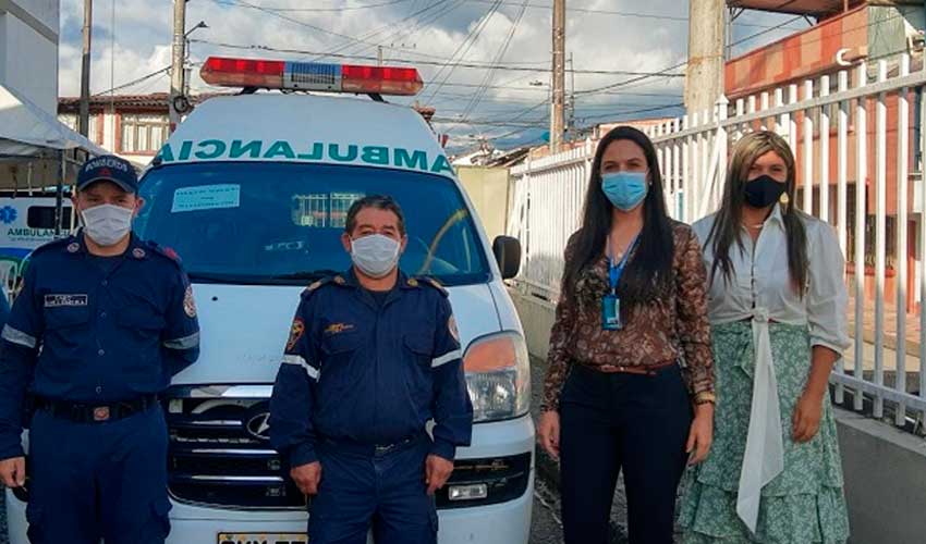 Bomberos Voluntarios de Circasia ya cuentan con ambulancia