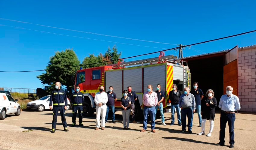 Nueva autobomba para Bomberos de Fuenteguinaldo