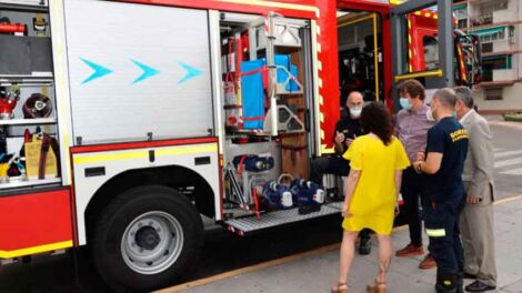 Un nuevo camión de bomberos para Fuenlabrada